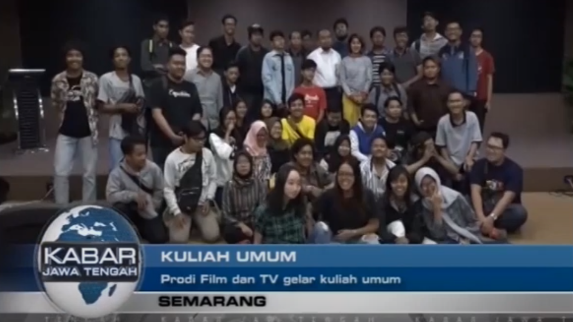 PRODI FILM DAN TV UDINUS GELAR KULIAH UMUM