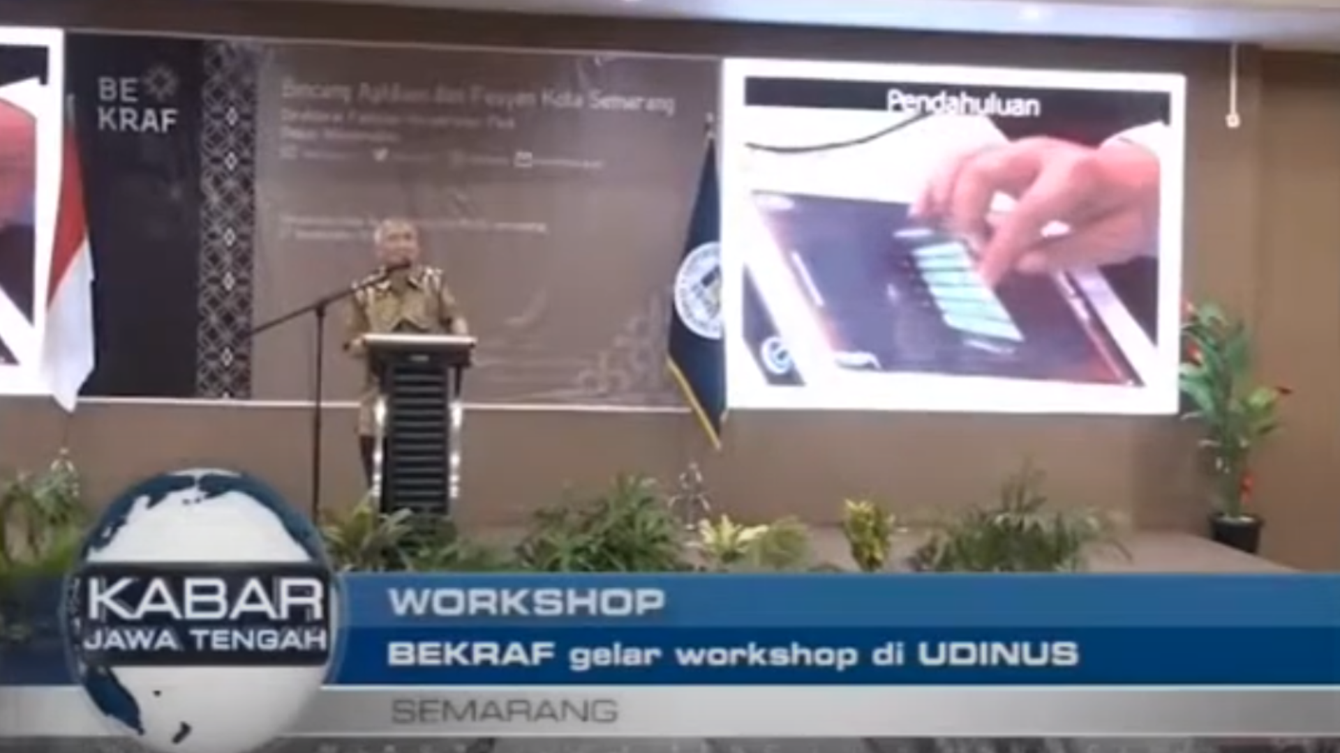 BEKRAF GELAR WORKSHOP DI UDINUS