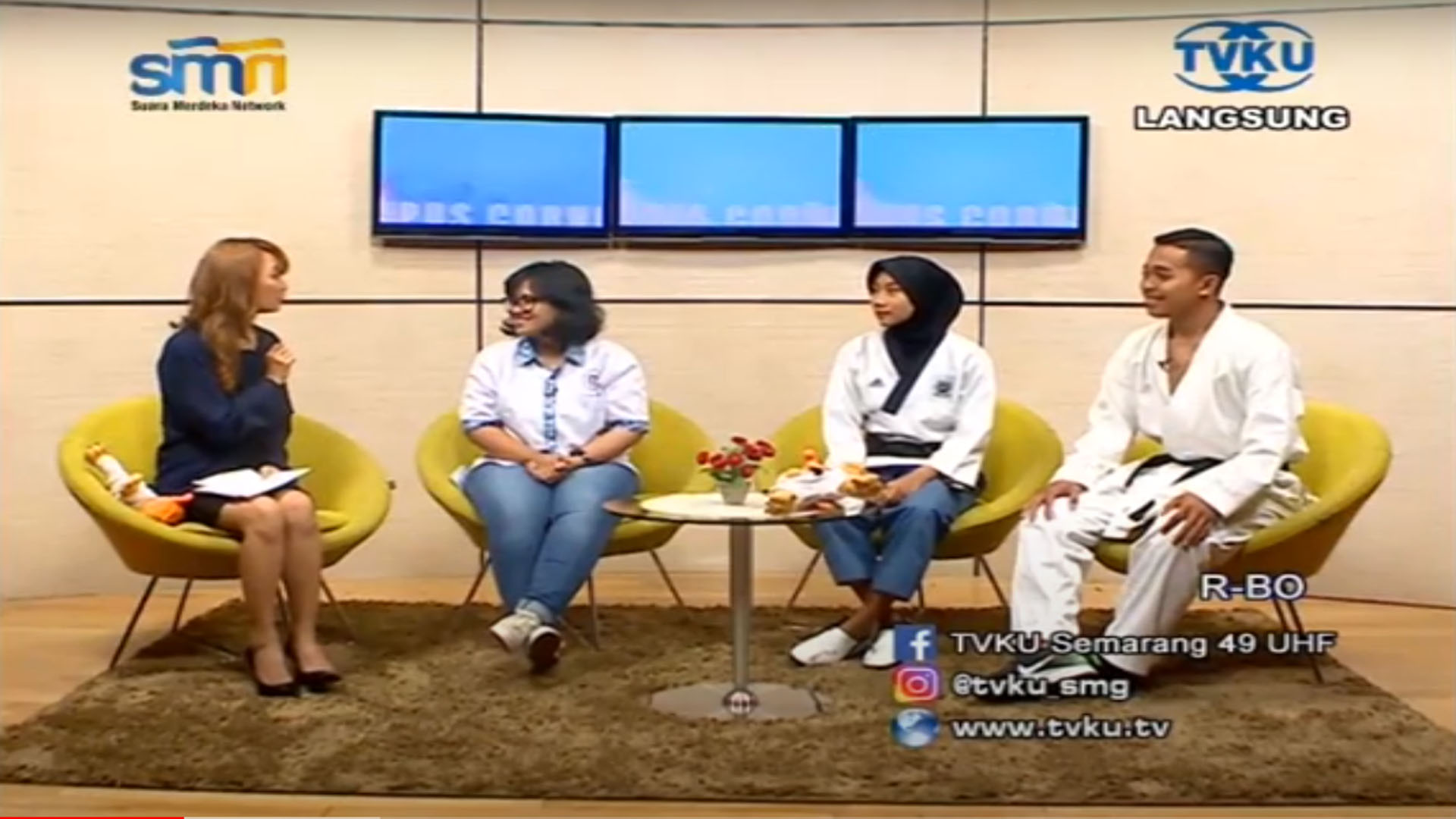 CAMPUS CORNER TVKU - UDINUS TERUS BINA ATLET BERPRESTASI - SEGMEN 1