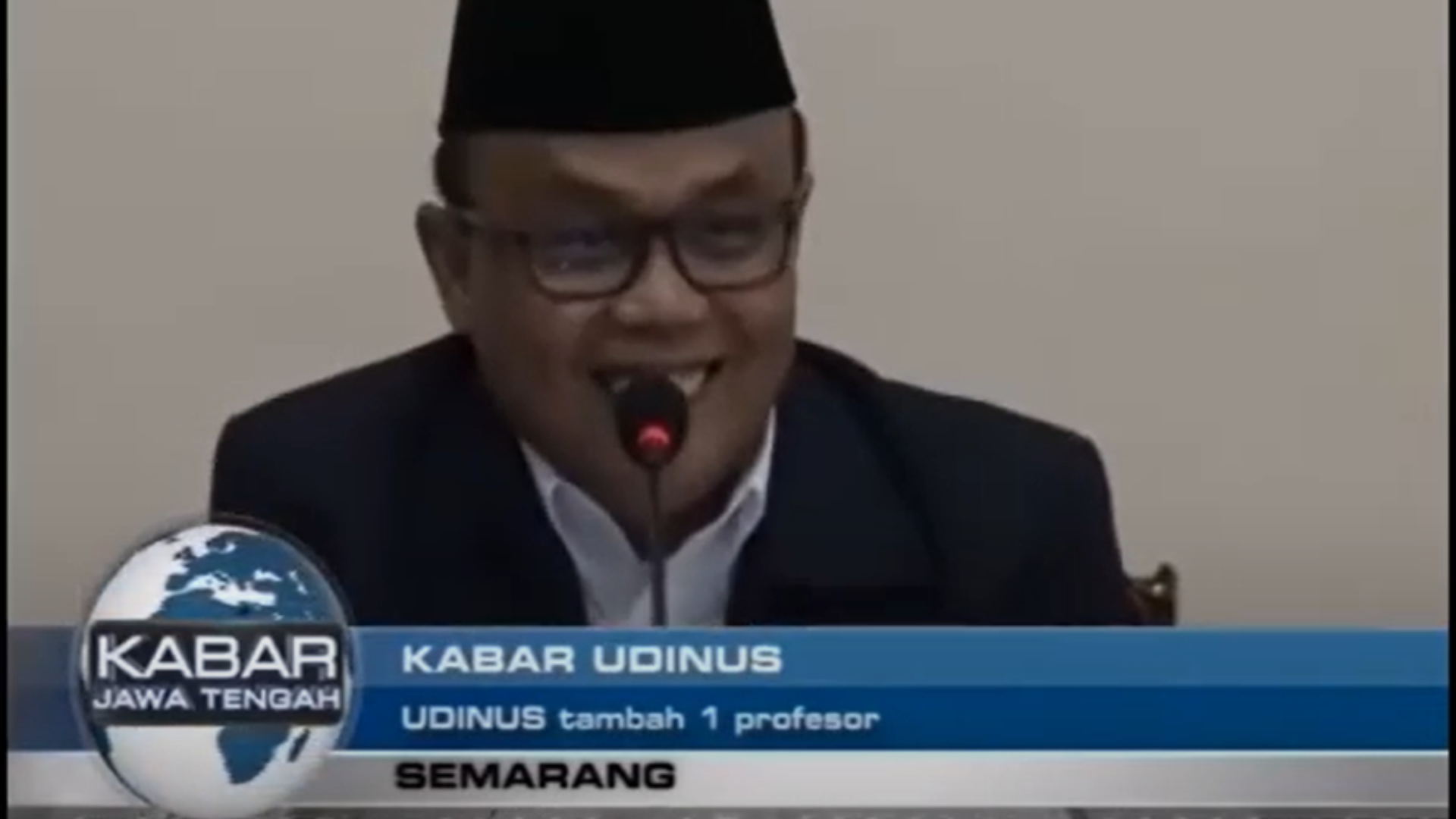 UDINUS TAMBAH 1 PROFESOR ILMU EKONOMI DAN PEMASARAN