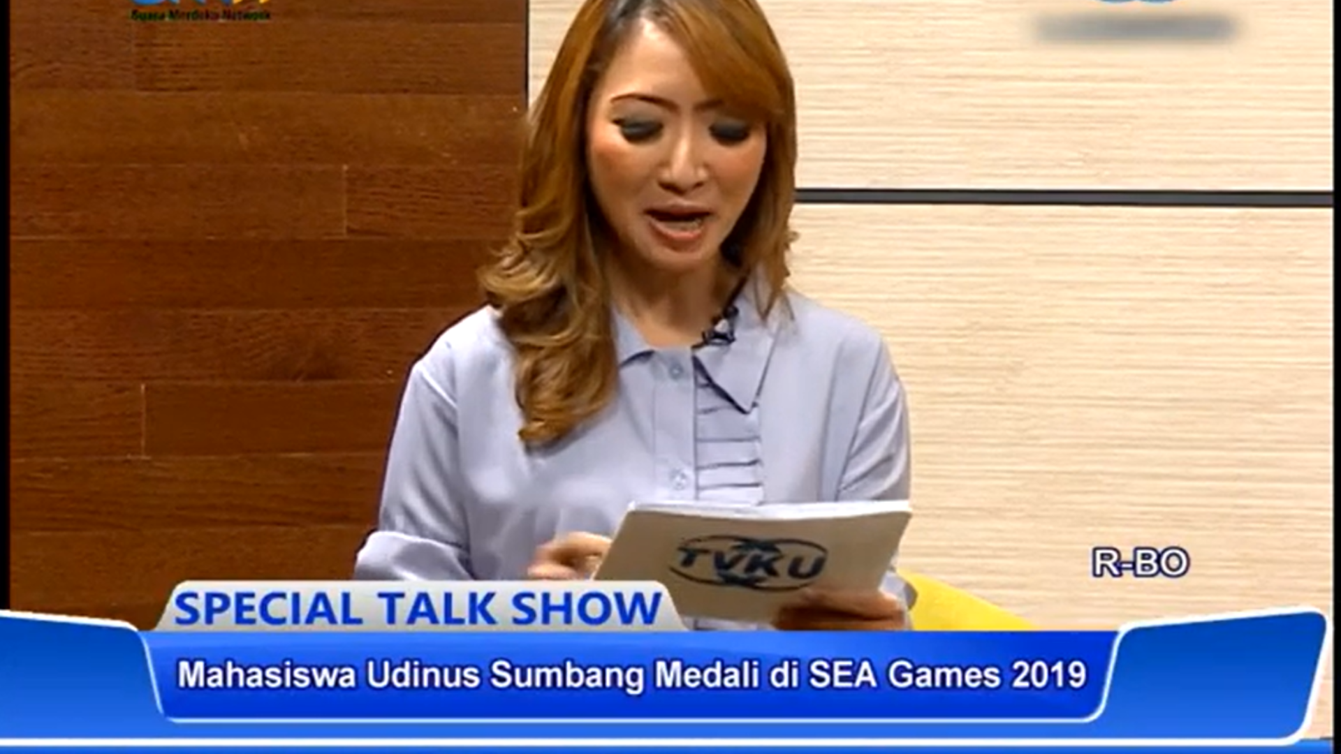 SPECIAL TALKSHOW TVKU - MAHASISWA UDINUS SUMBANG SATU PERAK DI SEA GAMES 2019 - SEGMEN 1