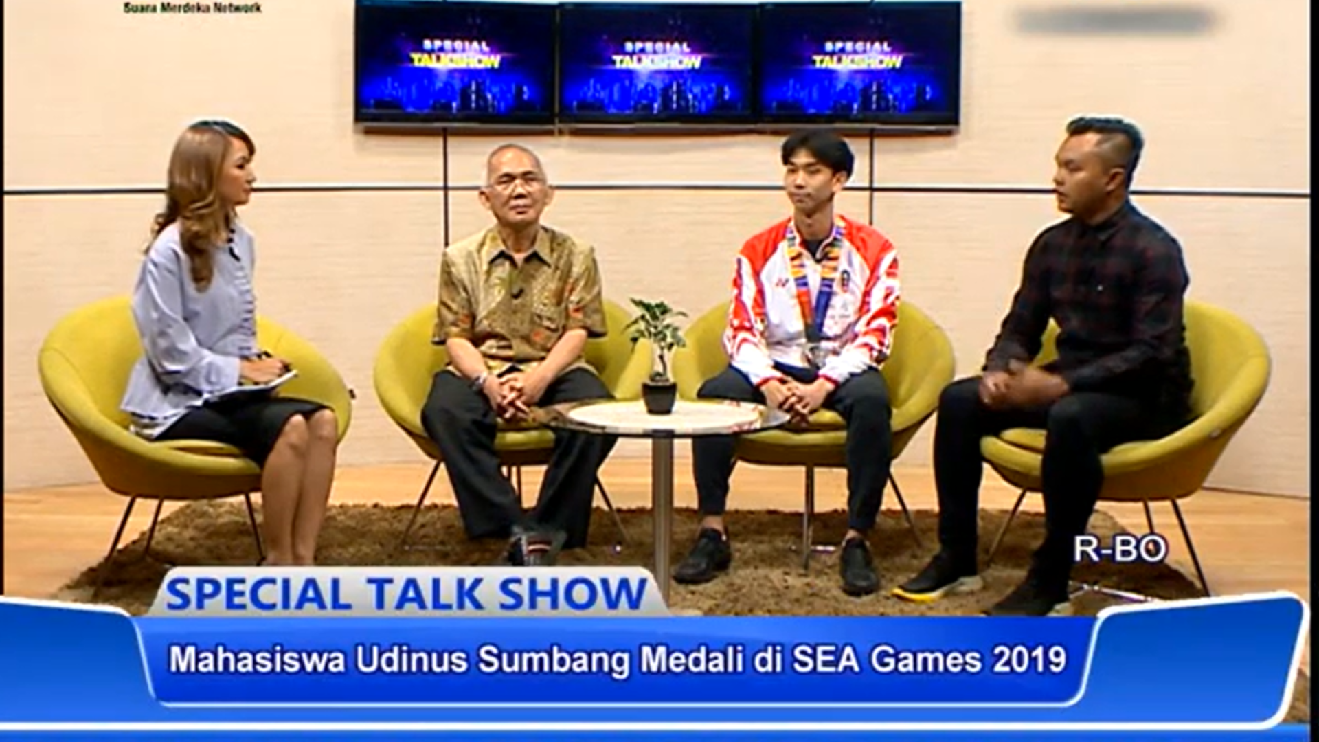 SPECIAL TALKSHOW TVKU - MAHASISWA UDINUS SUMBANG SATU PERAK DI SEA GAMES 2019 - SEGMEN 2