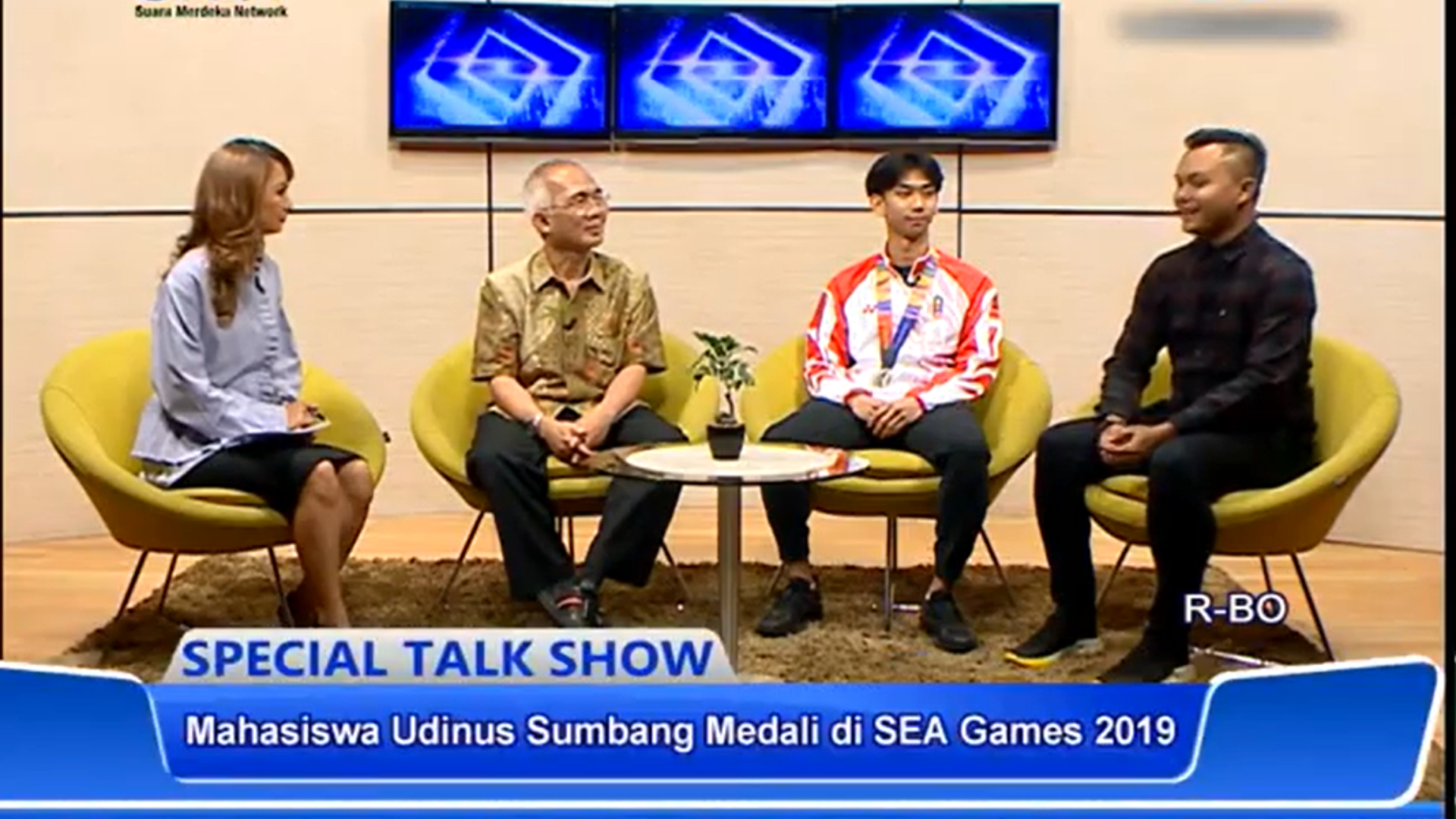 SPECIAL TALKSHOW TVKU - MAHASISWA UDINUS SUMBANG SATU PERAK DI SEA GAMES 2019 - SEGMEN 3