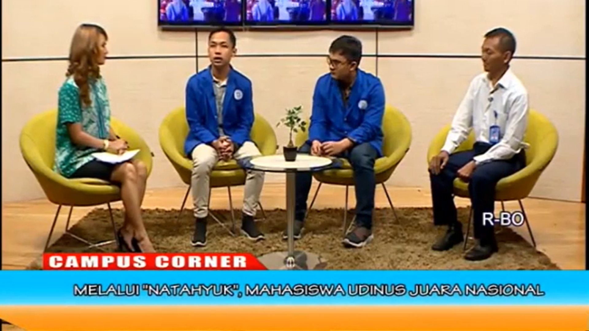 CAMPUS CORNER TVKU - MELALUI NATAHYUK, MAHASISWA UDINUS JUARA NASIONAL - SEGMEN 3