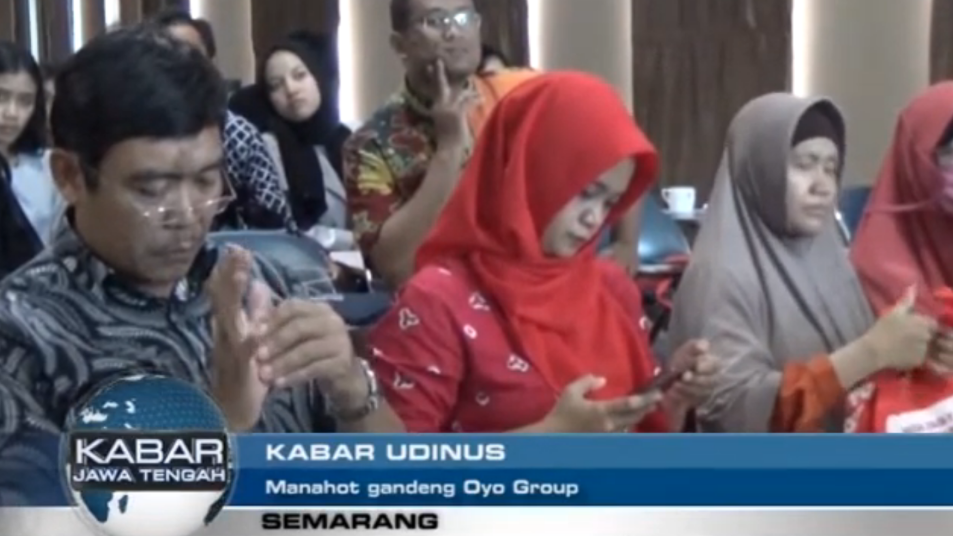 KABAR UDINUS , MANAJEMEN PERHOTELAN GANDENG KERJASAMA OYO GROUPS