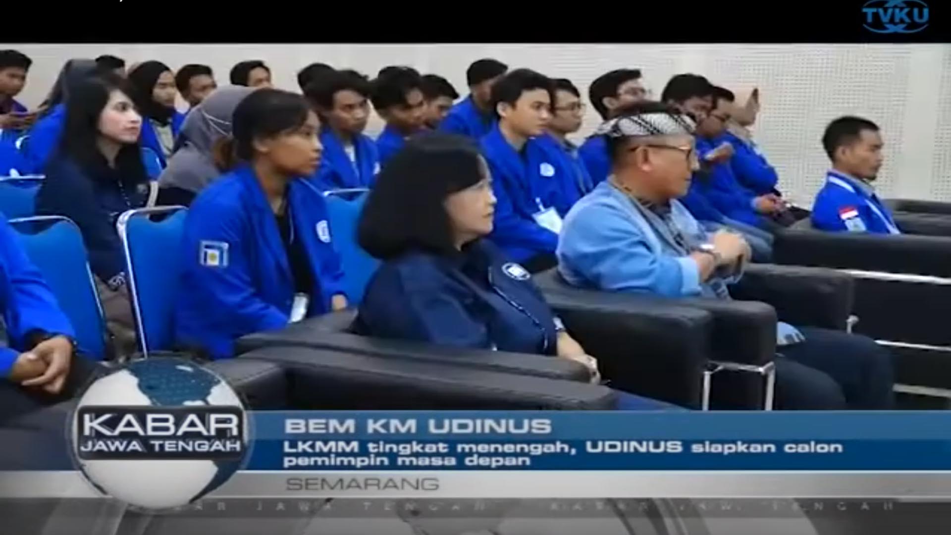 LKMM TINGKAT MENENGAH, UDINUS SIAPKAN CALON PEMIMPIN MASA DEPAN