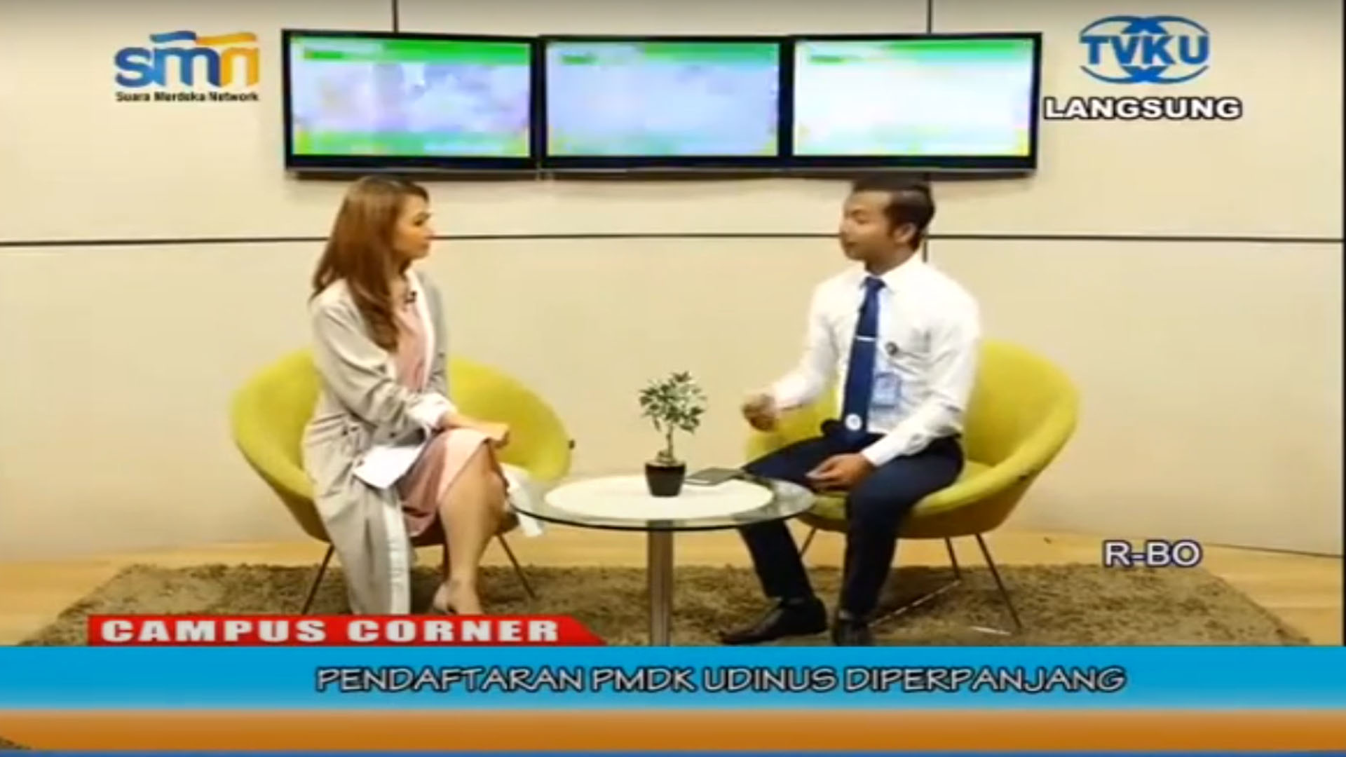 CAMPUS CORNER TVKU - PENDAFTARAN PMDK UDINUS DIPERPANJANG - SEGMEN 1