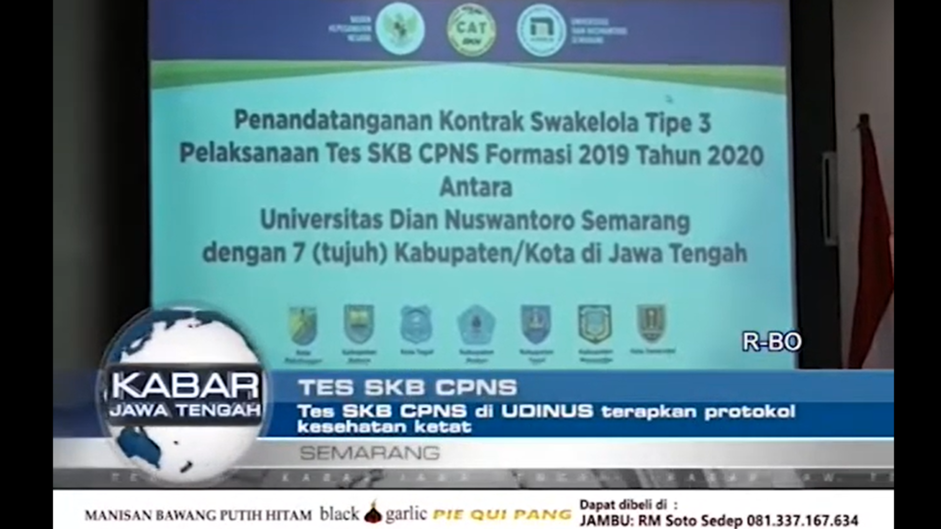 TES SKB CPNS DI UDINUS TERAPKAN PROTOKOL KESEHATAN KETAT