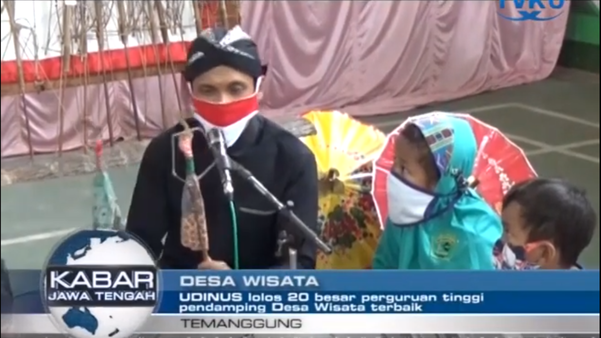 UDINUS LOLOS 20 BESAR PERGURUAN TINGGI PENDAMPING DESA WISATA TERBAIK