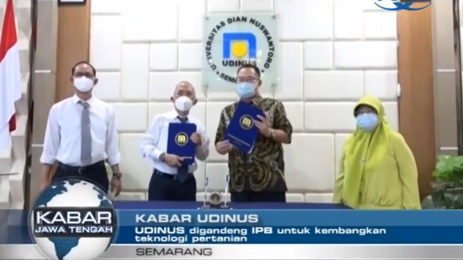 UDINUS DIGANDENG IPB UNTUK KEMBANGKAN TEKNOLOGI PERTANIAN