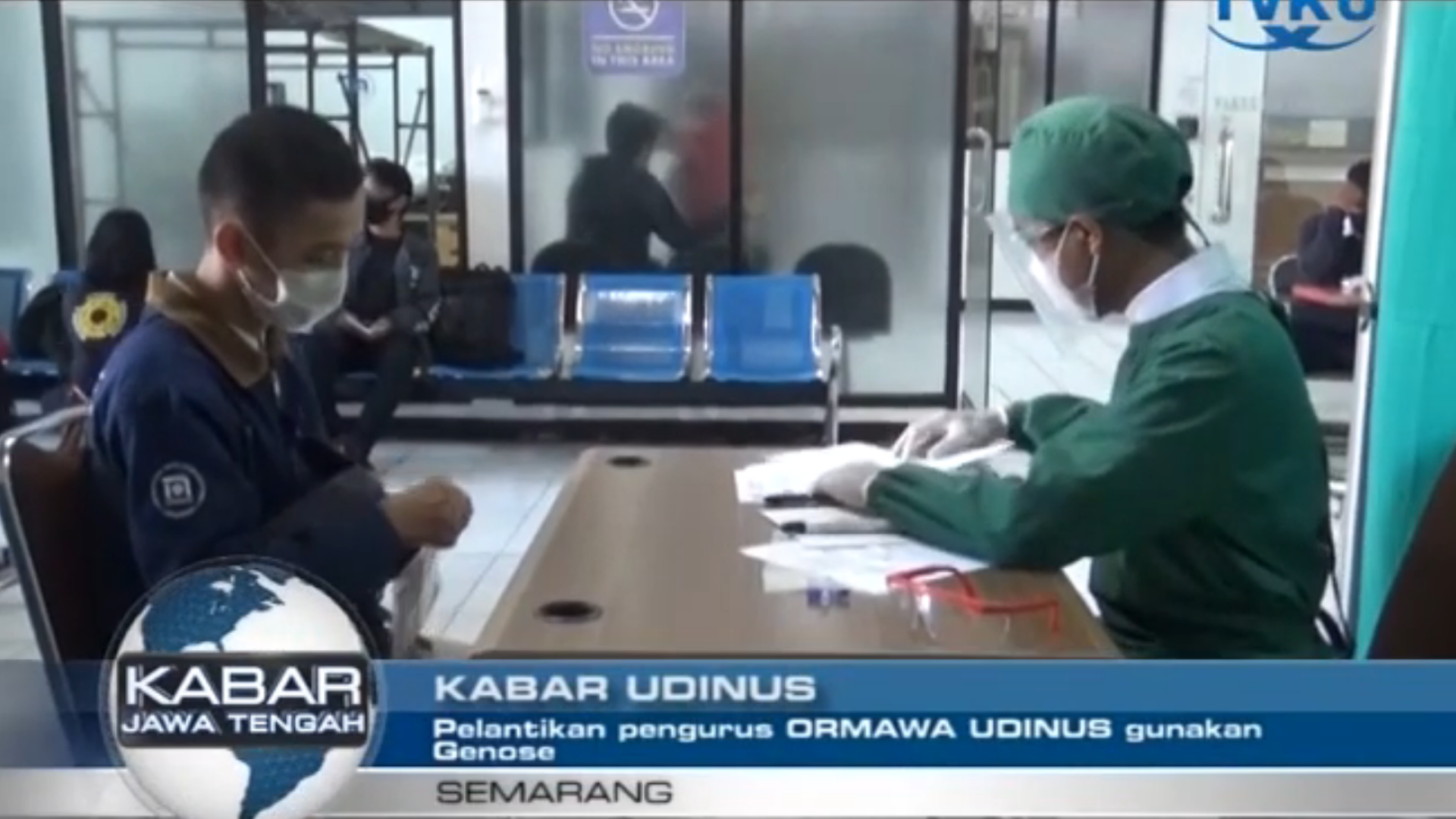 PELANTIKAN PENGURUS ORMAWA UDINUS GUNAKAN GENOSE