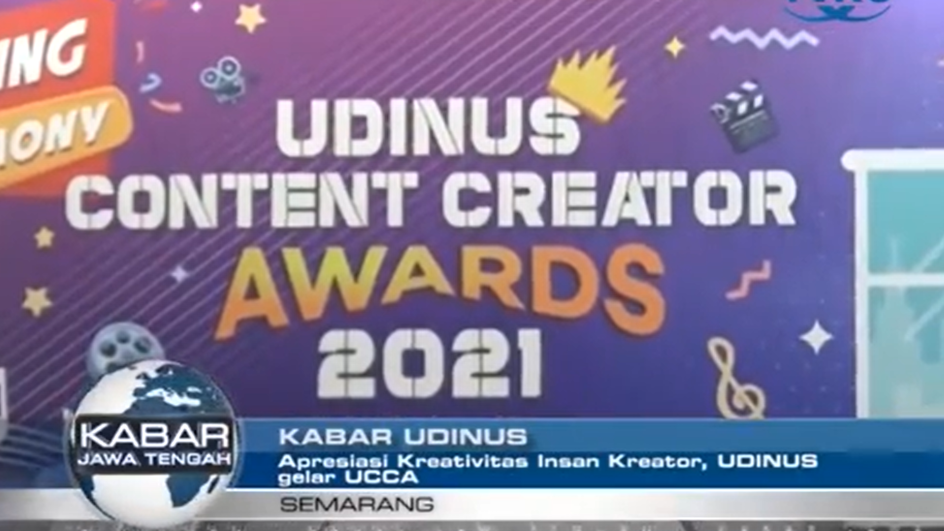 APRESIASI KREATIFITAS INSAN KREATOR, UDINUS GELAR UCCA