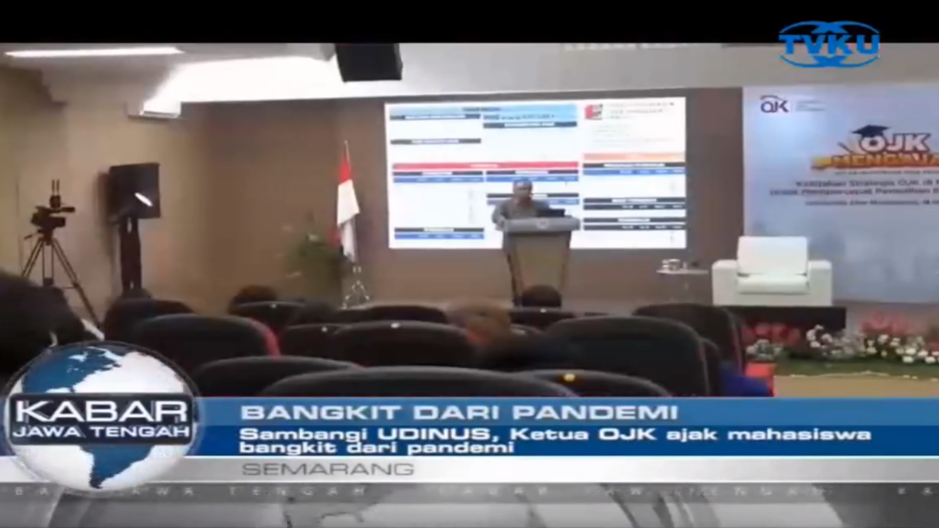 Sambangi Udinus, Ketua OJK Ajak Mahasiswa Bangkit dari Pandemi