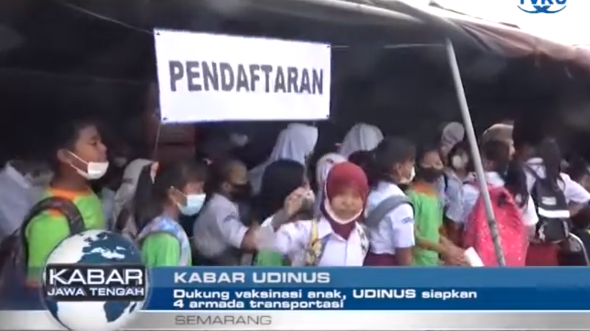 Dukung Vaksinasi Anak, Udinus Semarang Siapkan 4 Armada Transportasi