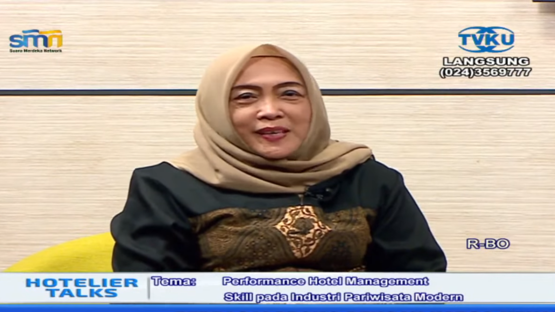 [LIVE] HOTELIER TALKS - Performance Hotel Management Skill Pada Industri Pariwisata Modern