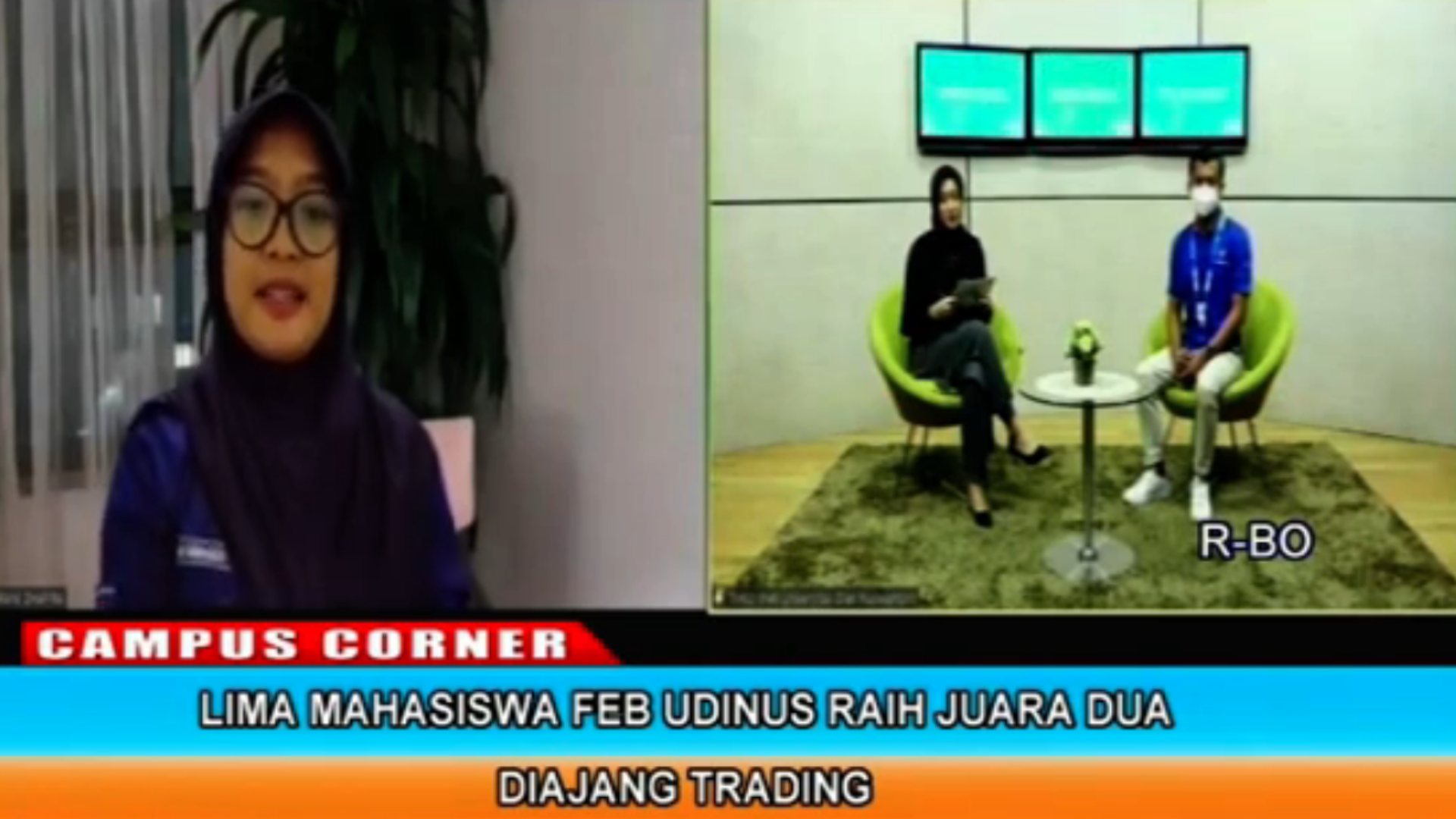 CAMPUS CORNER - 5 Mahasiswa FEB UDINUS Raih Juara 2 di Ajang Trading - SEG3