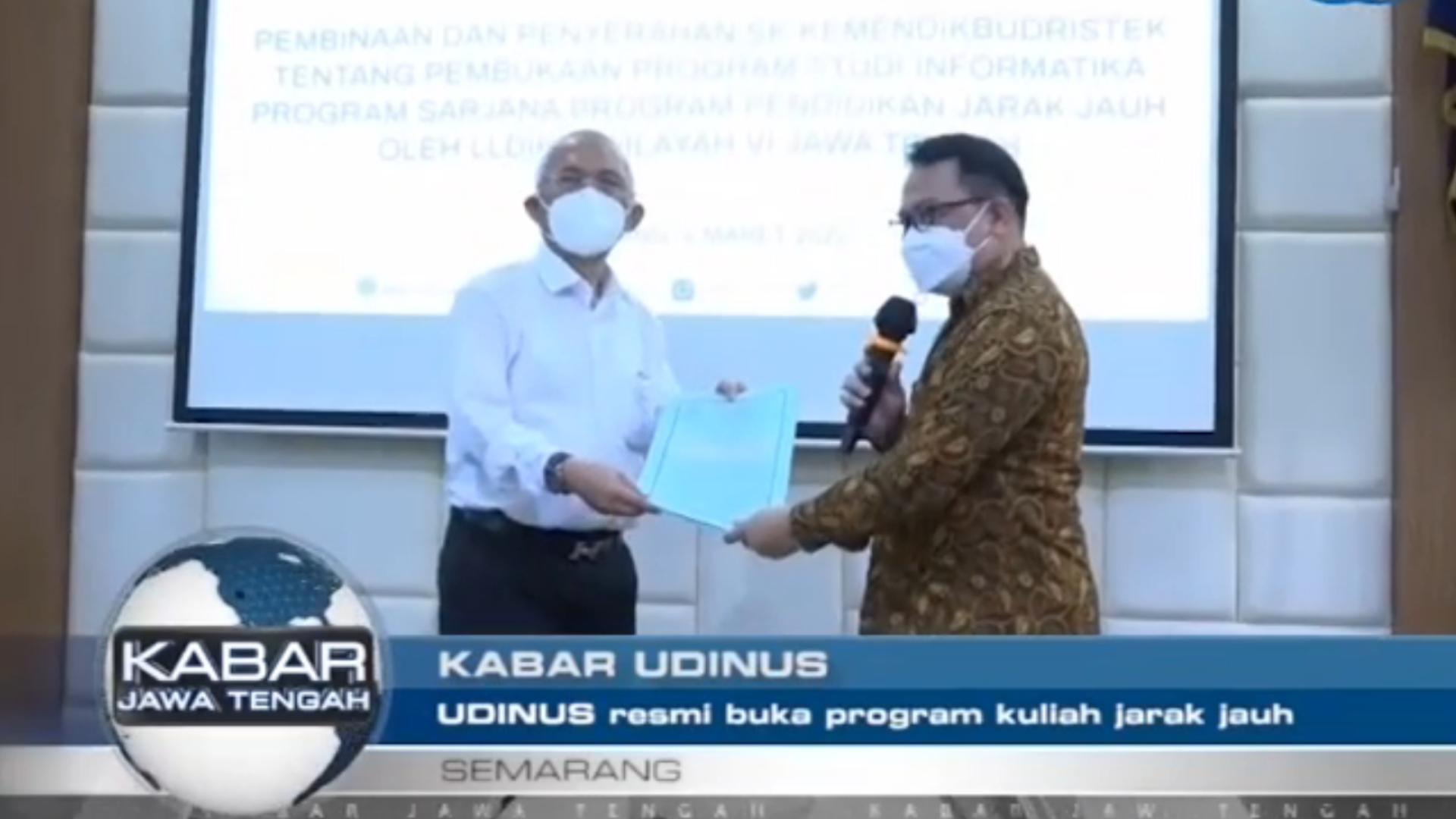 Udinus Resmi Buka Program Kuliah Jarak Jauh