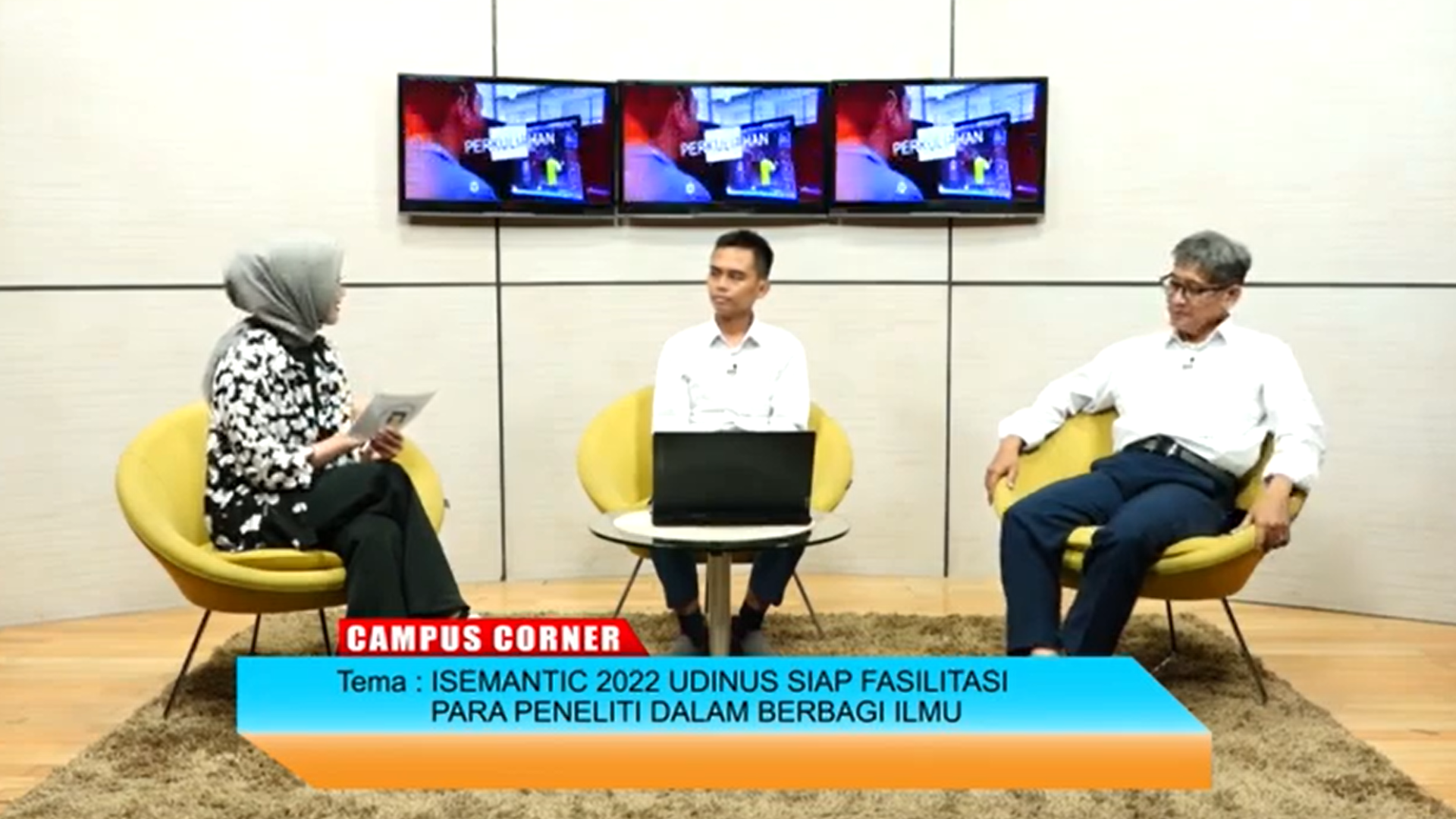 CAMPUS CORNER - ISEMANTIC 2022 UDINUS Siap Fasilitasi Para Peneliti Dalam Berbagai Ilmu - SEG 4