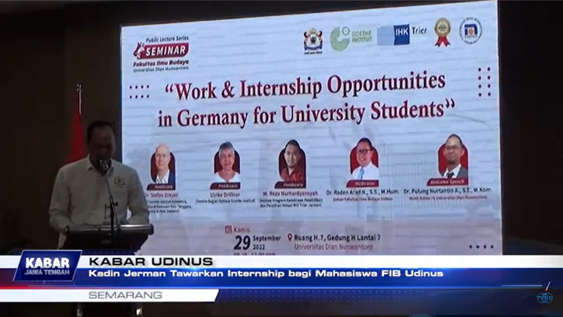 Jaring Presenter Trilingual, T News Gelar Presenter Wanted Goes To School