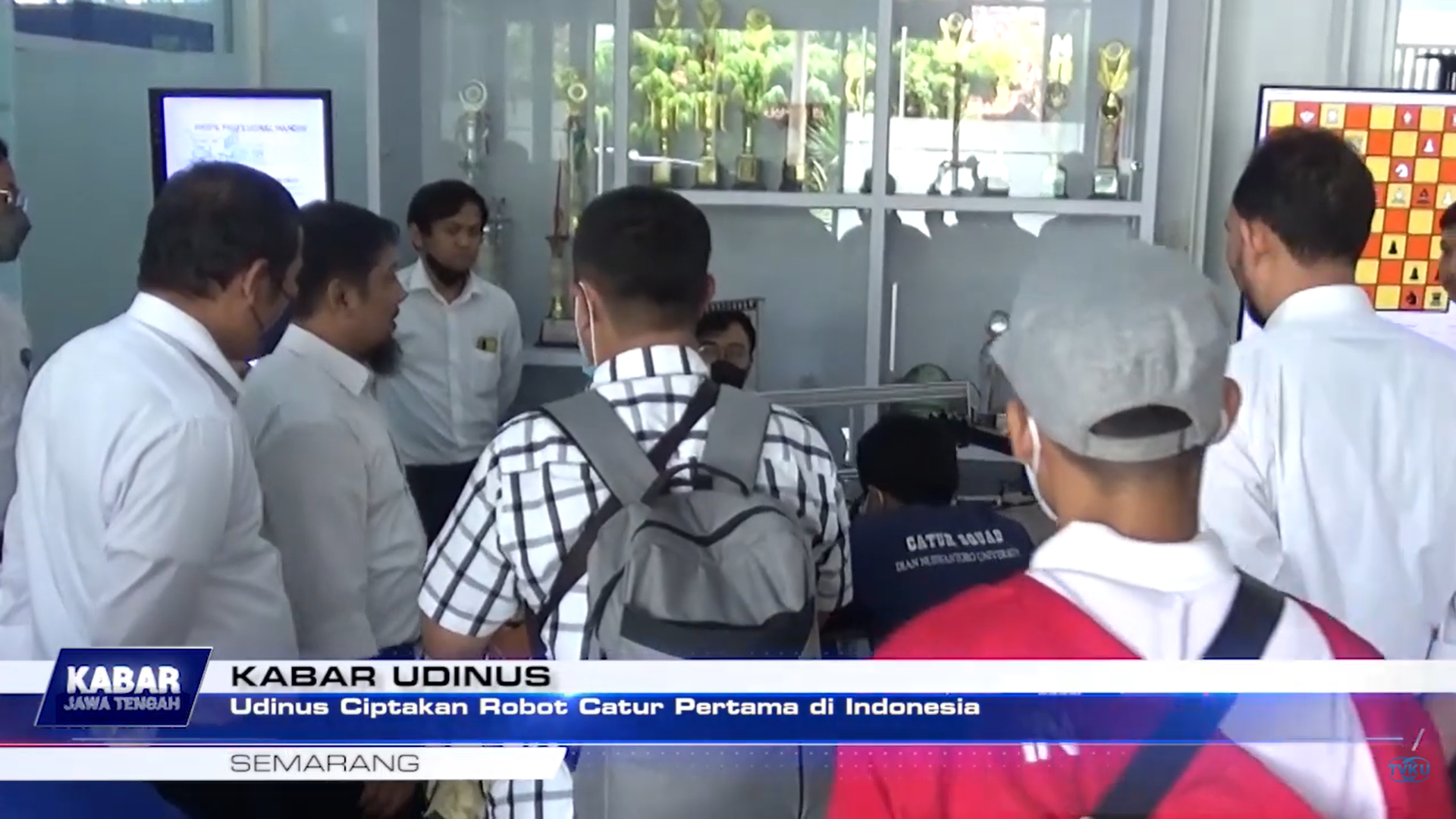 Udinus Ciptakan Robot Catur Pertama di Indonesia