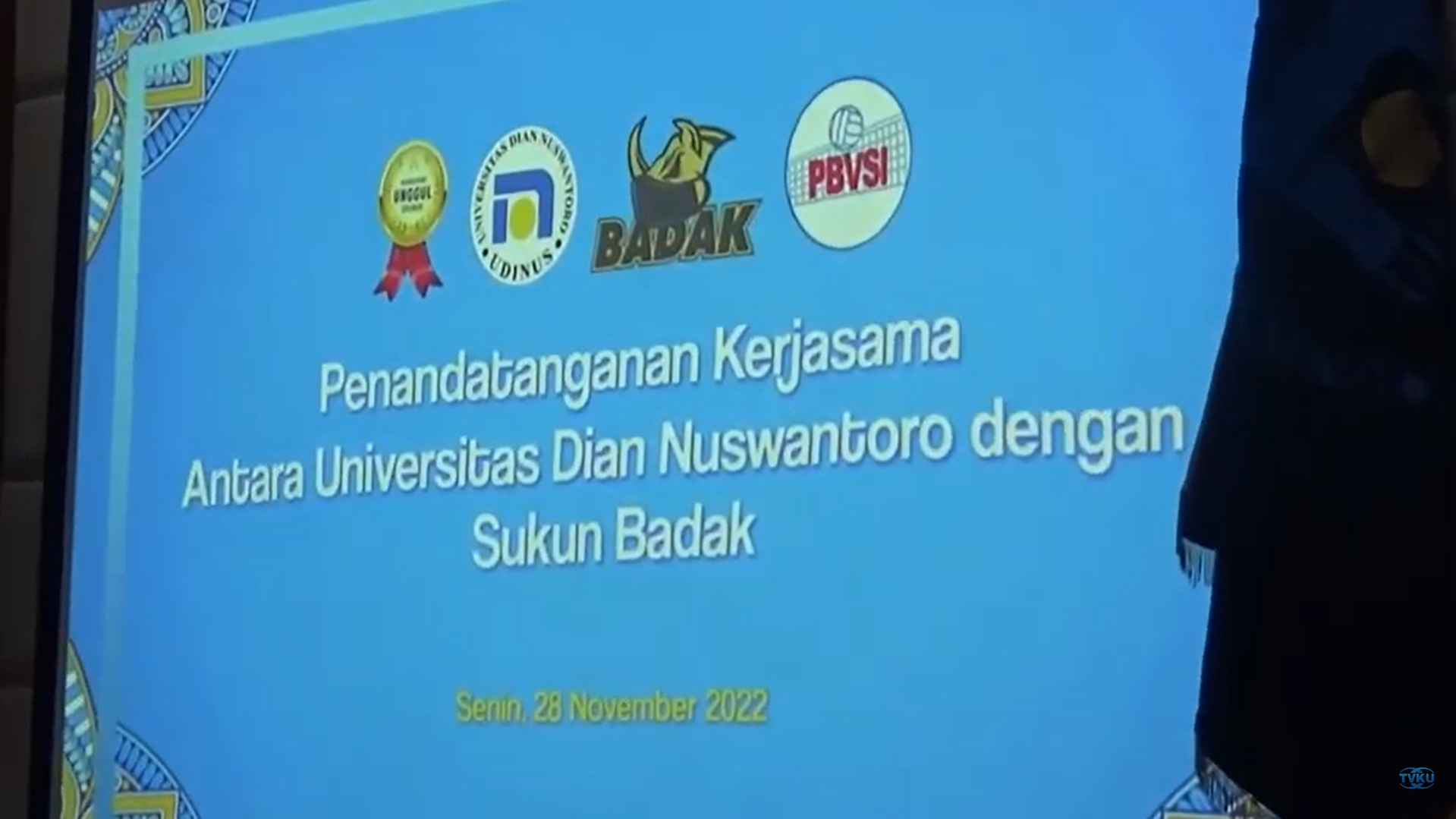 Udinus Jalin Kerjasama Dengan Klub Voli Sukun Badak