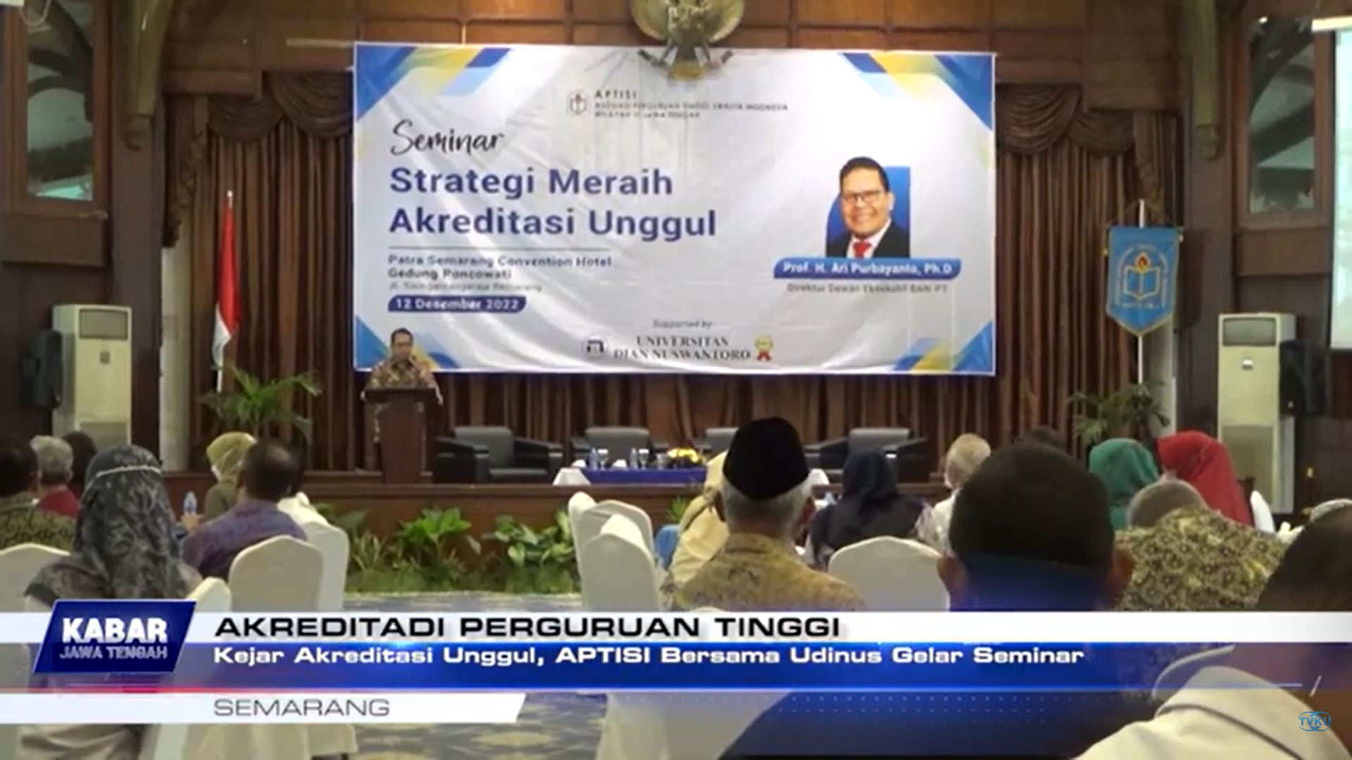 Kejar Akreditasi Unggul, APTISI Bersama Udinus Gelar Seminar