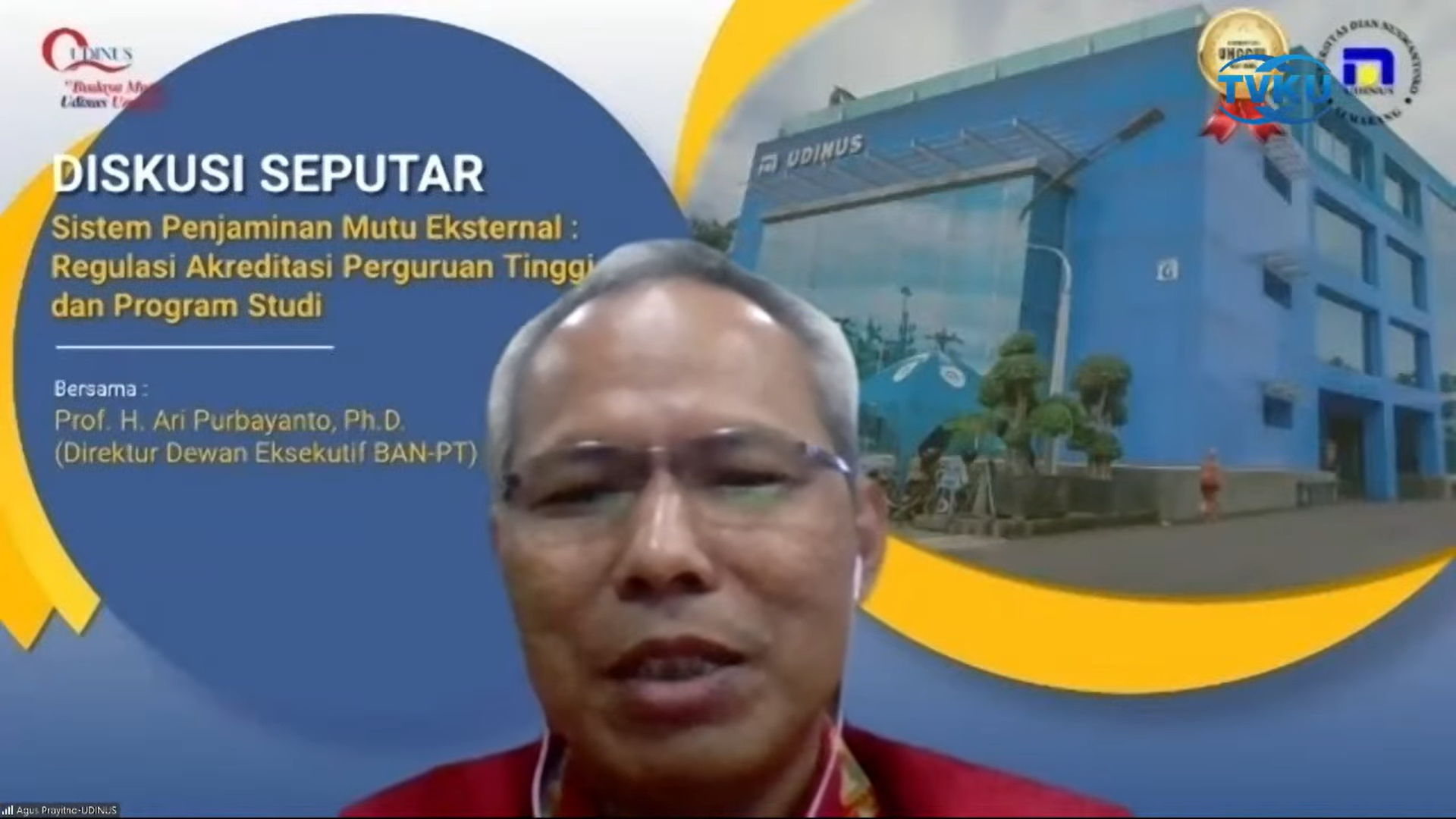 [LIVE] Regulasi Akreditasi Perguruan Tinggi dan Program Studi Tahun 2022