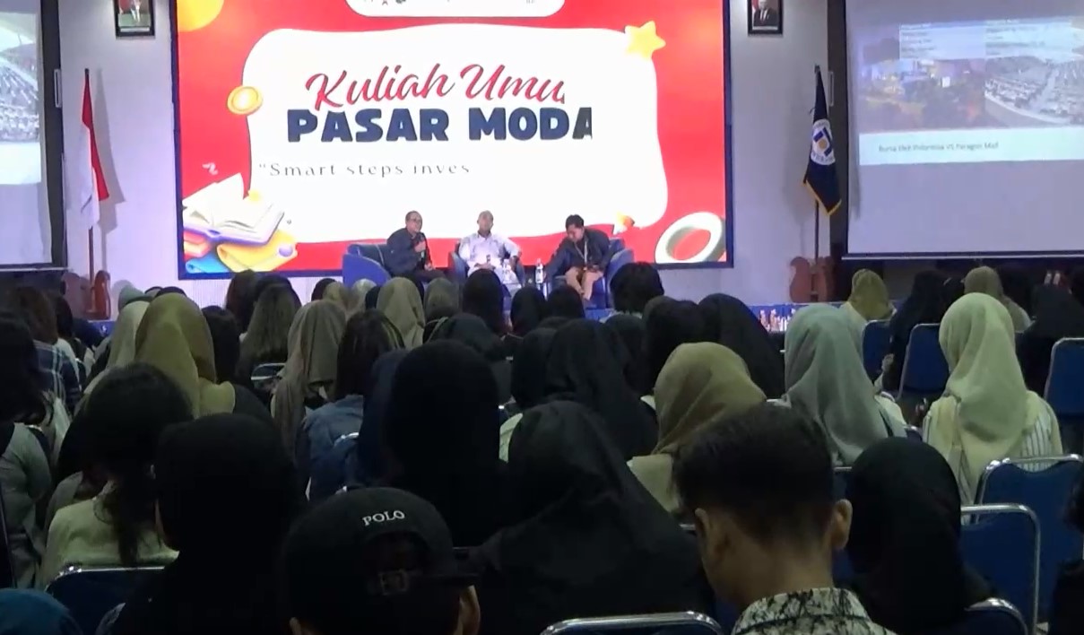 KSPM Udinus Gelar Kuliah Umum Smart Steps Investment For A Smart Generation