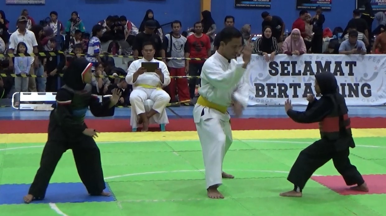 Udinus Pencak Silat Championship 2024 Kedua Diikuti 500 Atlet