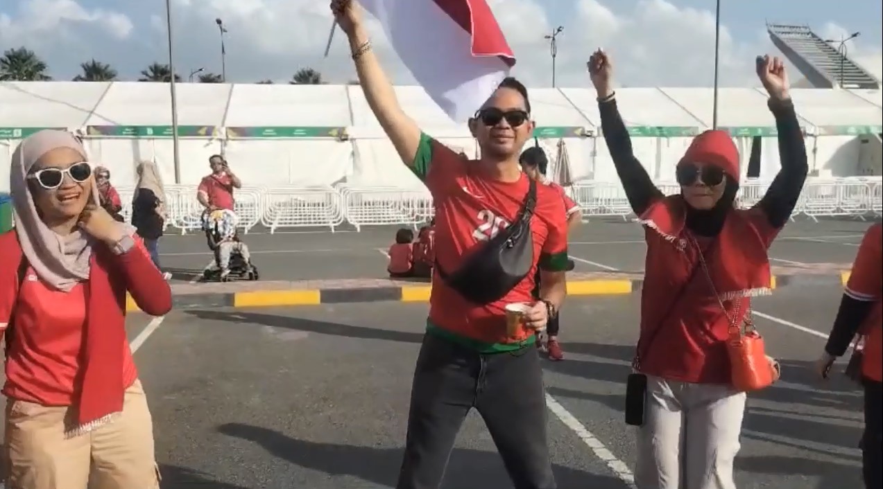 Udinus Berikan Dukungan Langsung pada Timnas Indonesia U - 23 di Qatar
